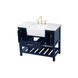 Clement 42 X 22 X 34 inch Blue Bathroom Vanity Cabinet
