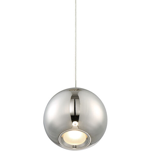 Acid LED 4.5 inch Polished Nickel Pendant Ceiling Light