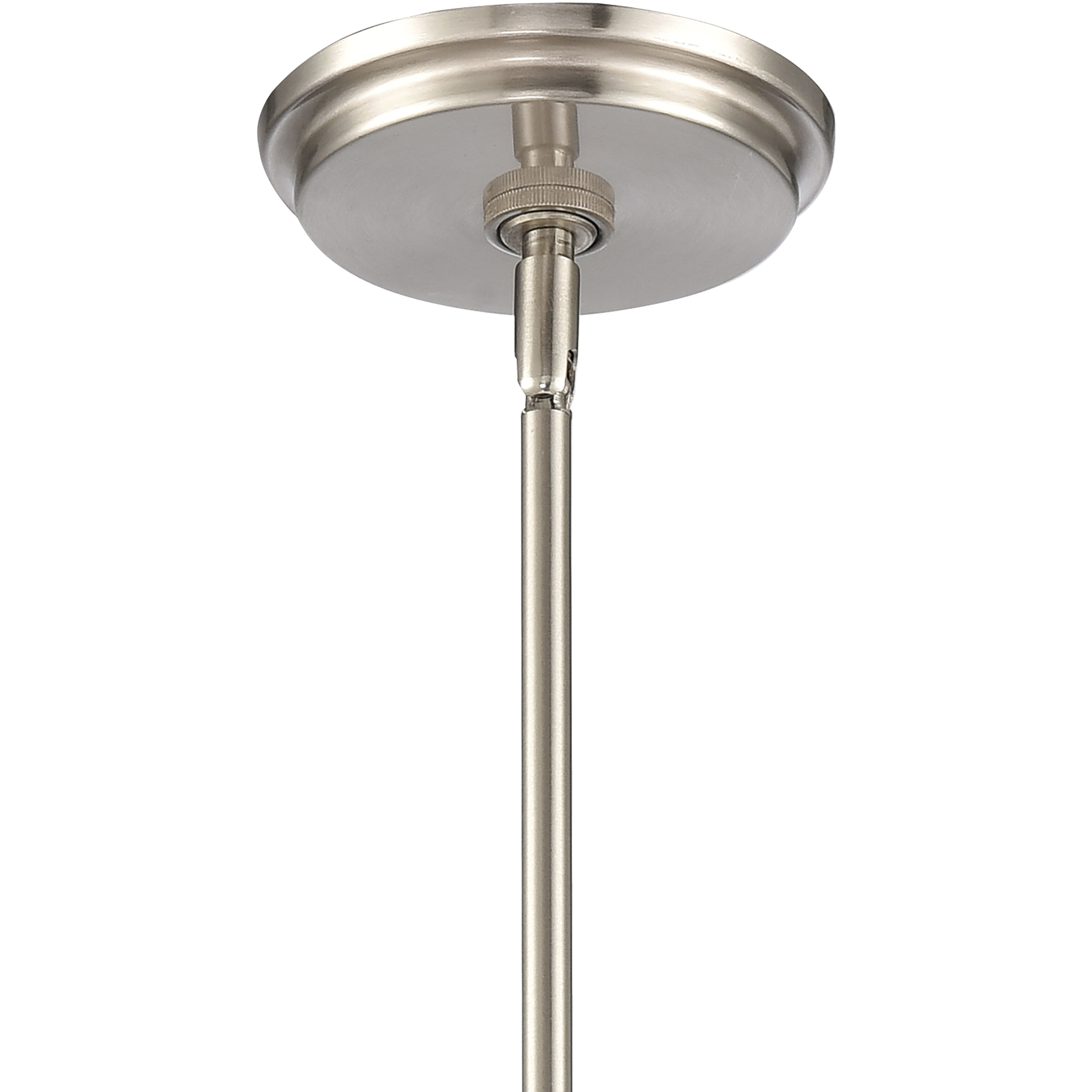 Urbanite 1 Light 9 inch Satin Nickel Mini Pendant Ceiling Light