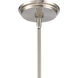 Urbanite 1 Light 9 inch Satin Nickel Mini Pendant Ceiling Light