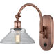 Ballston Orwell LED 8 inch Antique Copper Sconce Wall Light