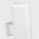 Sean Lavin Outdoor Cylinders 2 Light 18 inch Outdoor Textured White Outdoor Wall Lantern