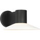 Barbara Barry Focal LED 7 inch Textured Black Outdoor Sconce