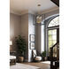 Colwick 4 Light 13.75 inch Matte Black and Signature Gold Pendant Ceiling Light