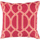 Taylor 18 inch Cream, Bright Orange, Bright Pink Pillow Kit