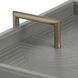 Arcus Juniper and Antique Brass Tray