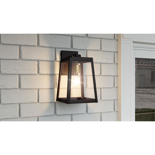 Amberly Grove 1 Light 14 inch Western Bronze Outdoor Wall Lantern