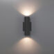 Sunset 4.75 inch Black Wall Sconce Wall Light