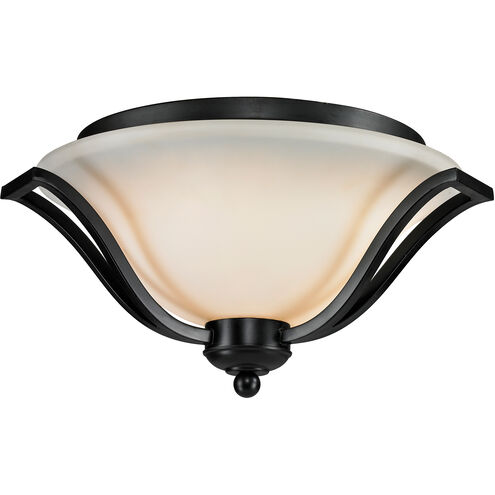 Lagoon 3 Light 19 inch Bronze Flush Mount Ceiling Light