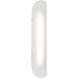 Saber 1 Light 5 inch Matte White Wall Sconce Wall Light