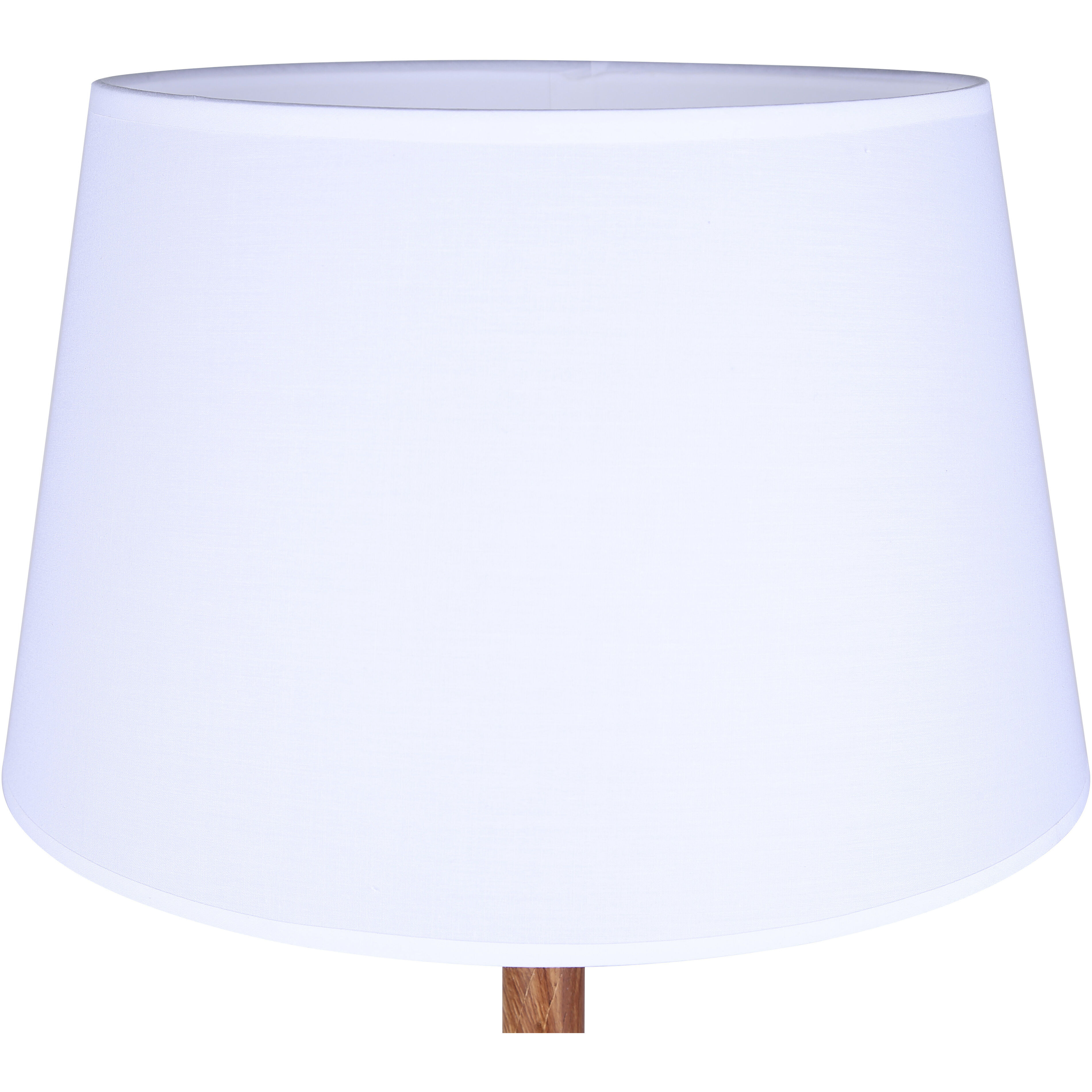 Maly 25.5 inch 100.00 watt Brushed Nickel and Faux Wood Table Lamp Portable Light