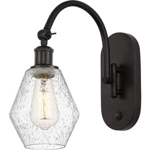 Ballston Cindyrella LED 6 inch Oil Rubbed Bronze Sconce Wall Light in Seedy Glass