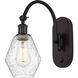 Ballston Cindyrella LED 6 inch Oil Rubbed Bronze Sconce Wall Light in Seedy Glass
