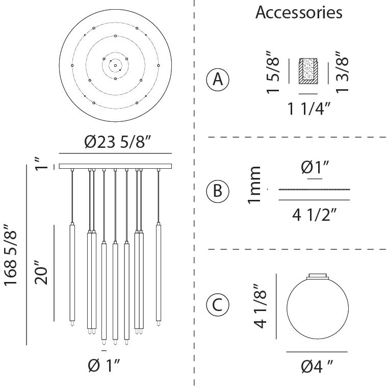 Reigndrop 12 Light 26.4 inch Matte Black Pendant Ceiling Light