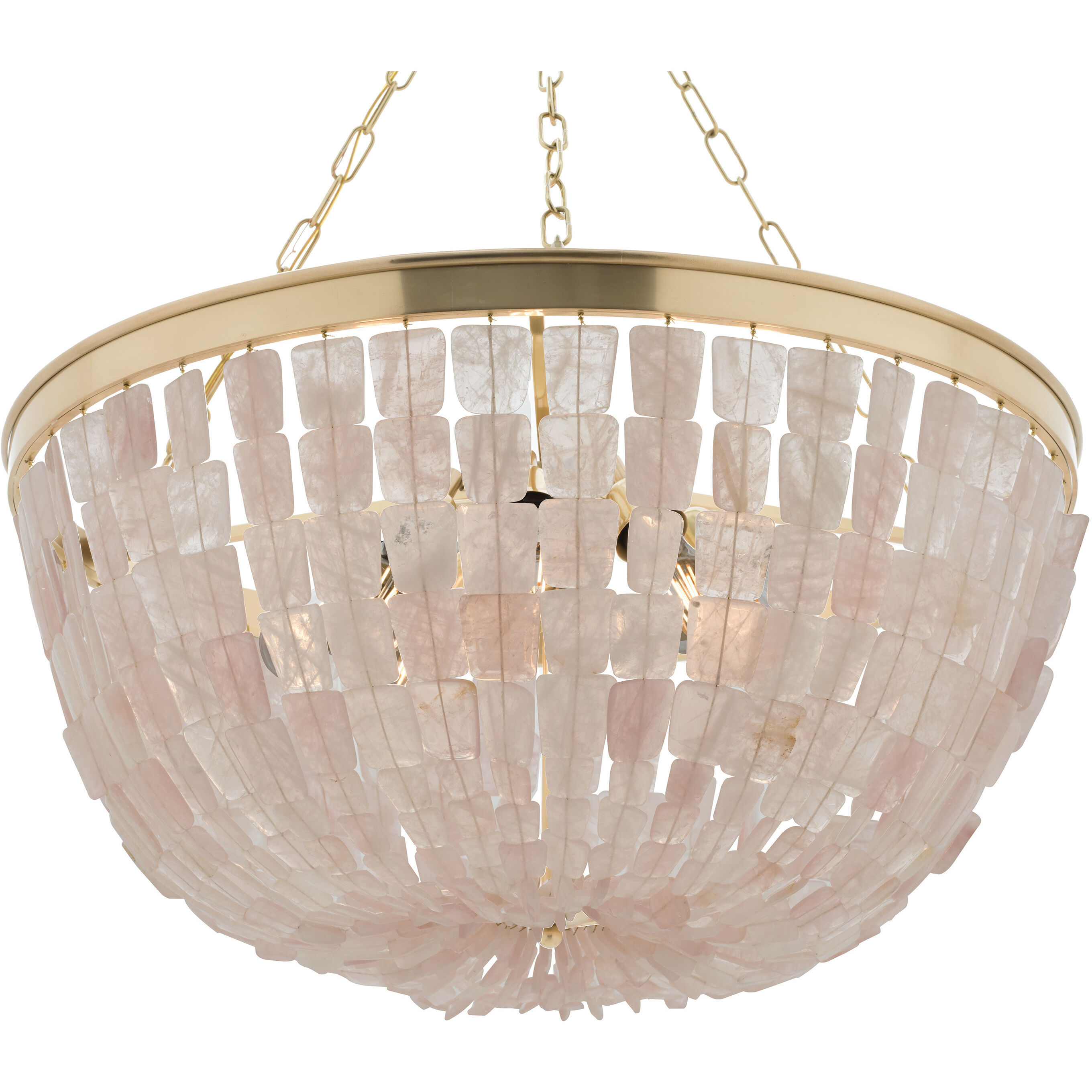 Flotsam 8 Light Brass Pendant Ceiling Light