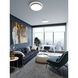 Octavia LED 19 inch Brushed Aluminum Flush Mount Ceiling Light