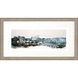 Abstract Collection Raked Silver Framed Art