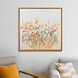 Wildflowers Orange Wall Art