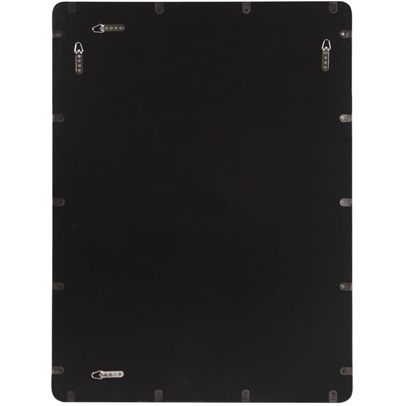 Steele 40 X 30 inch Black Mirror