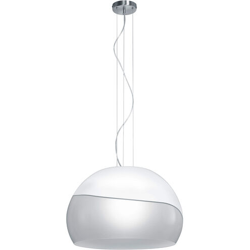 Ontario 1 Light 20 inch White Pendant Ceiling Light 