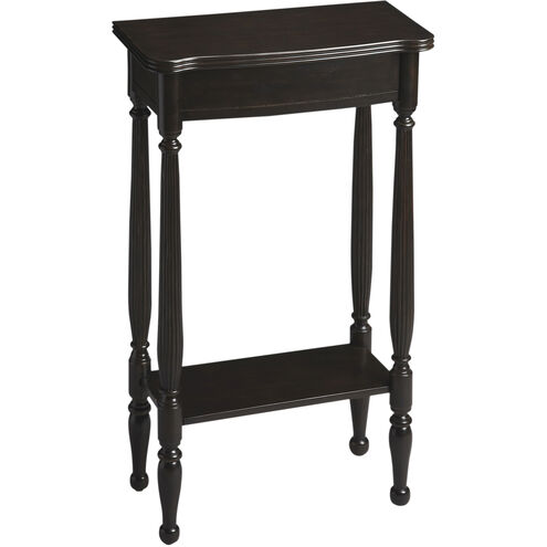 Masterpiece Whitney 18 X 9 inch Rubbed Black Console/Sofa Table