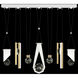Aria 14 Light 60 inch White Pendant Ceiling Light