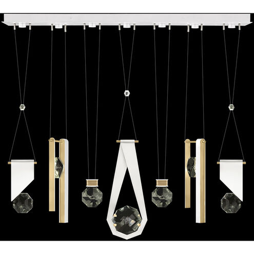Aria 14 Light 60 inch White Pendant Ceiling Light