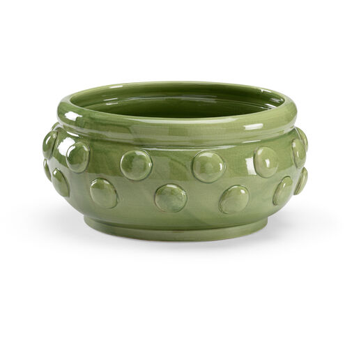 Wildwood Green Crackle Glaze Centerpiece