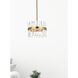 Serephina 8 Light 16 inch Satin Gold Pendant Ceiling Light