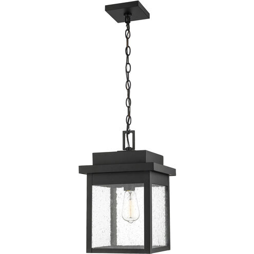 Belle Chasse 1 Light 10.5 inch Powder Coated Black Outdoor Hanging Lantern