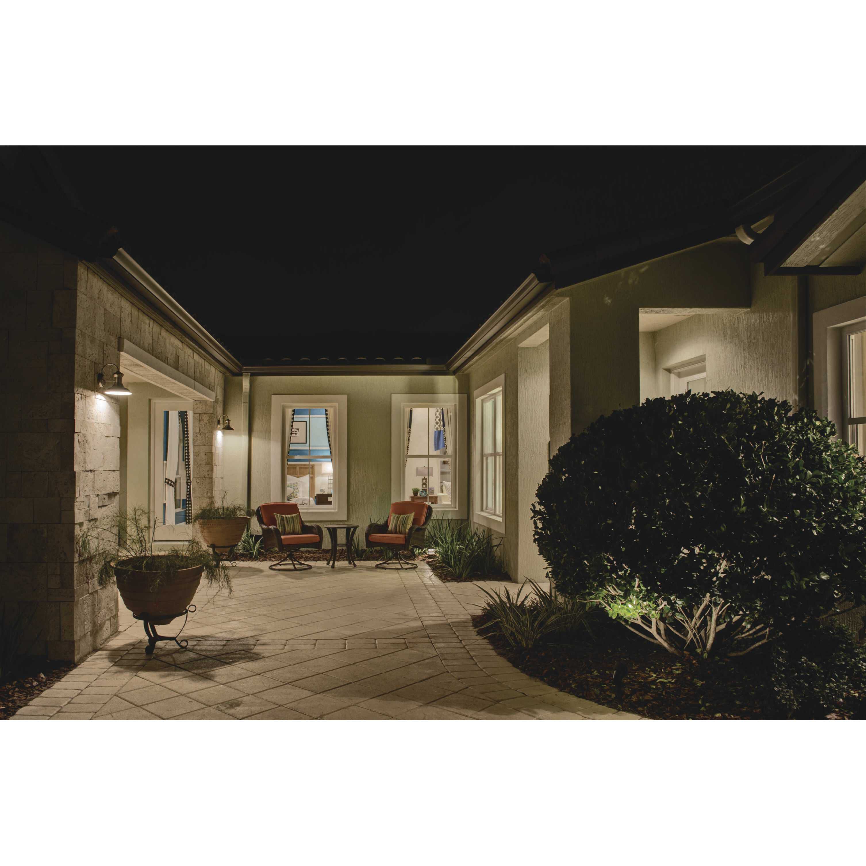 Brookside 1 Light 11 inch Antique Nickel Outdoor Wall Lantern, Medium