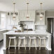 Hayes 4 Light 8 inch Aged Brass Mini Pendant Ceiling Light