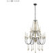 Sommieres 12 Light 33 inch Antique French Cream Chandelier Ceiling Light