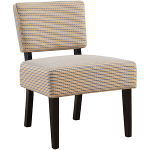 Bensalem Gold and Grey Accent Chair