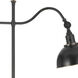 Portico 48 inch 60 watt Oil Rubbed Bronze Floor Lamp Portable Light, Adjustable Pole