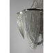 Chantilly LED 22 inch Polished Nickel Single-Tier Chandelier Ceiling Light