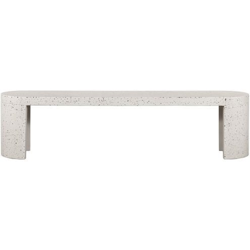 Lyon Grey Outdoor Bench