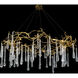 Leah 8 Light 51 inch Brass Chandelier Ceiling Light 