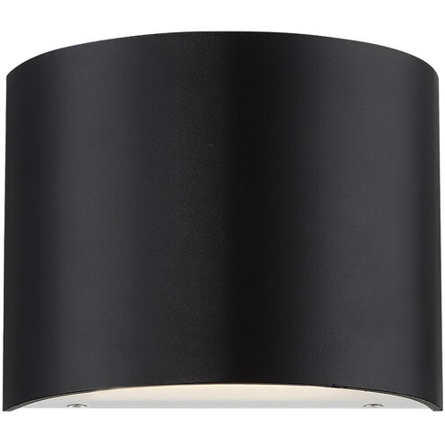 Pocket LED 7 inch Black Bath Vanity & Wall Light, dweLED