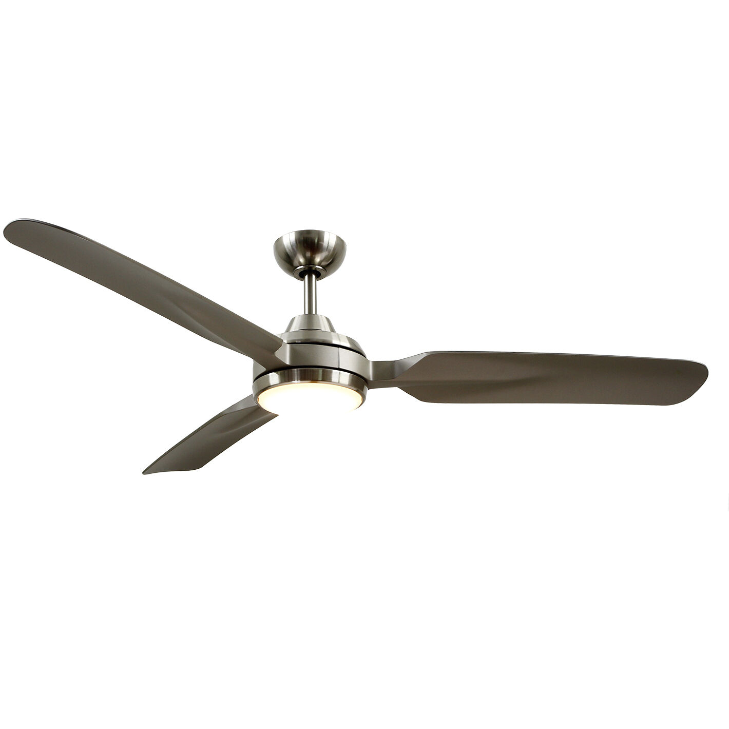 Fremont 60 inch Brushed Nickel Ceiling Fan