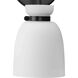 Lexie 1 Light 5.12 inch Matte Black Bathroom Vanity Light Wall Light