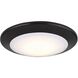 Canarm LED 7 inch Black Disc Light
