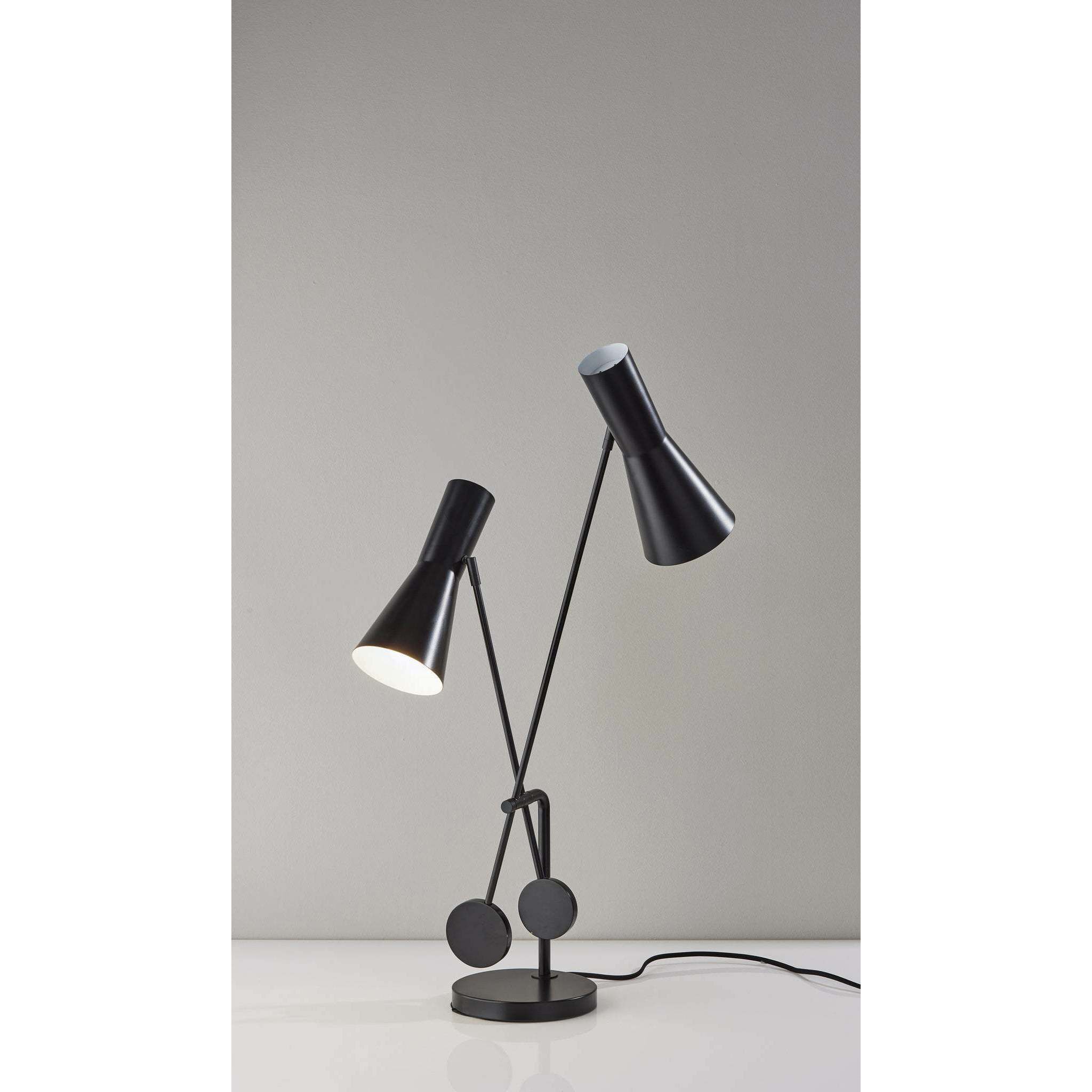 Bond 34 inch 40.00 watt Black Desk Lamp Portable Light, ADS360