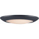 Diverse LED 13 inch Black Flush Mount Ceiling Light