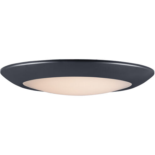 Diverse LED 13 inch Black Flush Mount Ceiling Light