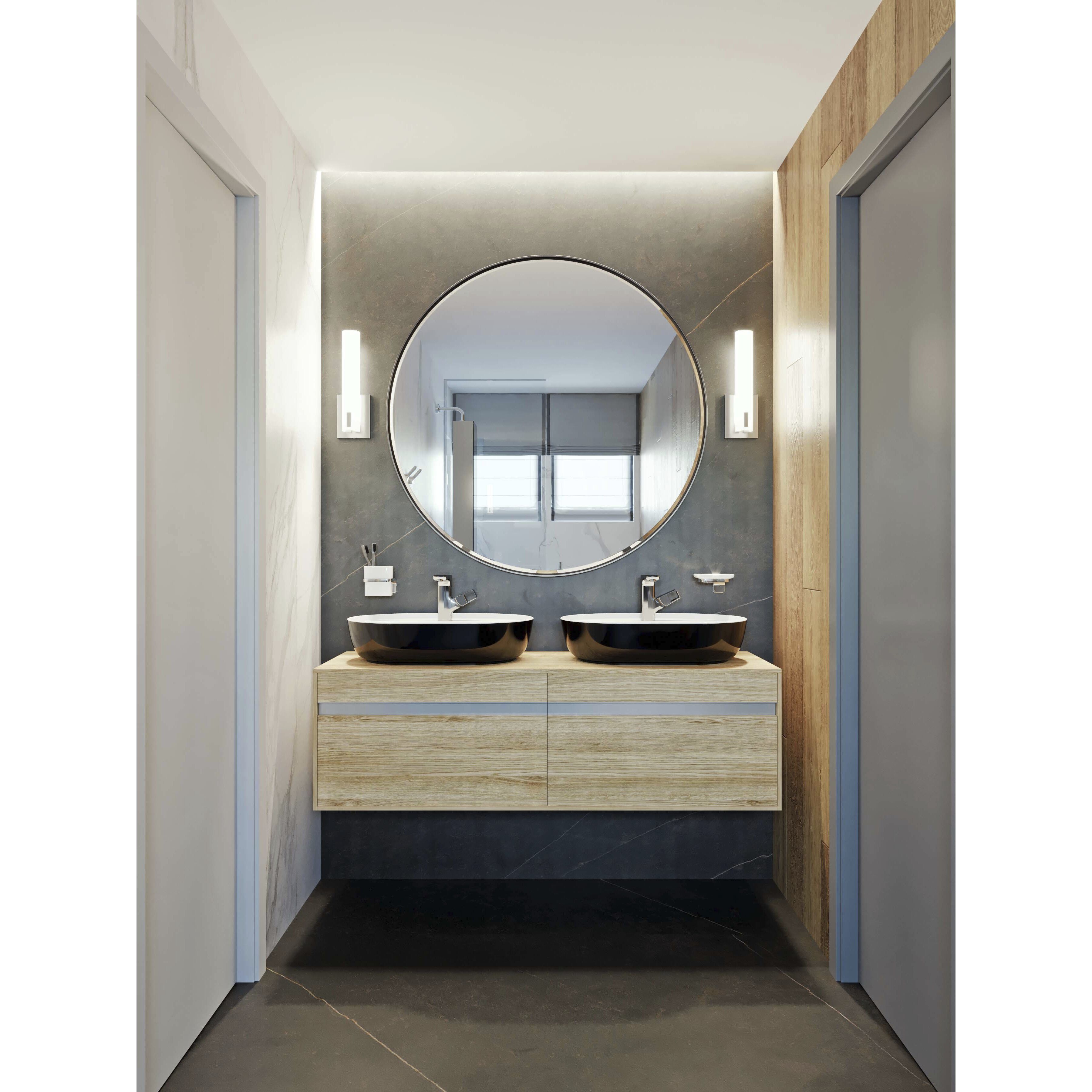 Bowen LED 4.5 inch Satin Nickel Sconce Wall Light