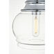 Kenna 1 Light 8 inch Chrome Pendant Ceiling Light