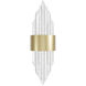 Aspen Wall Sconce Wall Light in Brushed Brass