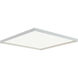 Bina LED 16 inch White and Black Surface Mount Ceiling Light