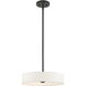 Venlo 4 Light 14 inch Black with Brushed Nickel Accents Pendant Ceiling Light